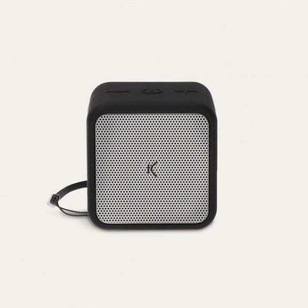 Ksix KUBIC BOX IPX5 WIRELESS SPEAKER WITH MICROPHONE Black