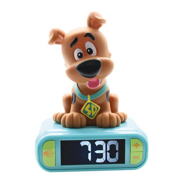 LEXIBOOK ALARM CLOCK WITH NIGHTLAMP 3D SCOOBY DOO