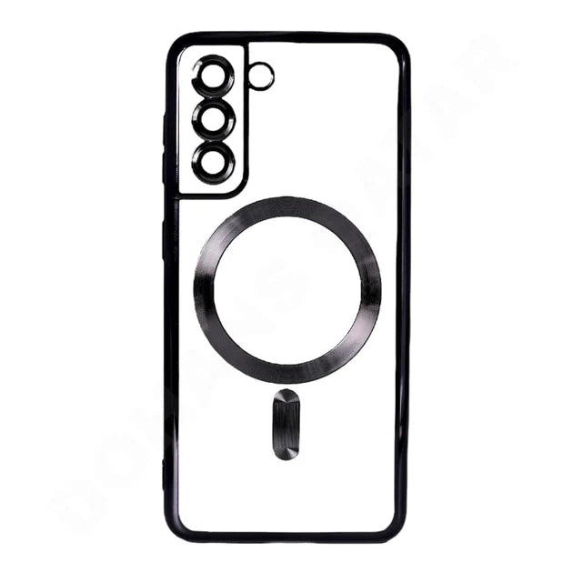 Magsafe Clear Soft Cover Case Samsung S22 Plus Black