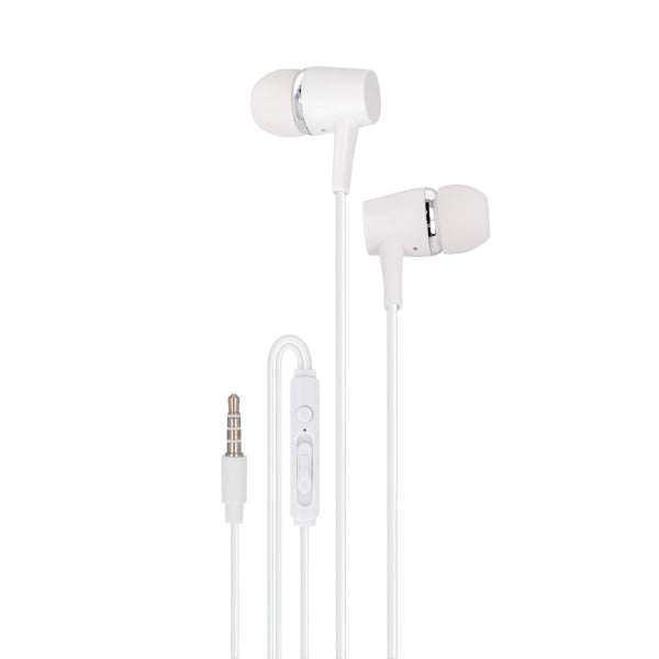 MAXLIFE HANDSFREE EARPHONES STEREO white