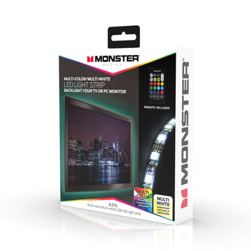 MONSTER ILLUMINESSENCE SMART LIGHTSTRIP MULTICOLOR + WHITE LED 2M