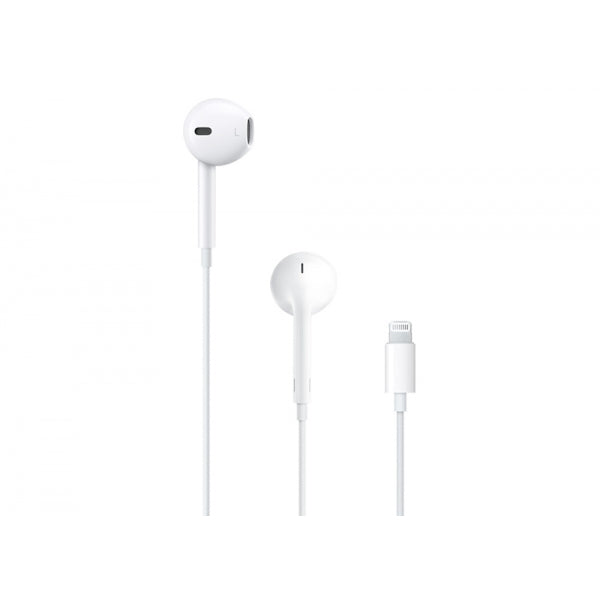 ORIGINAL APPLE HANDSFREE EARPODS STEREO LIGHTNING CONNECTOR white blister