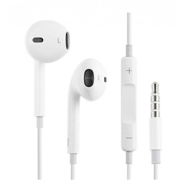 ORIGINAL APPLE HANDSFREE EARPODS STEREO JACK 3.5mm white blister