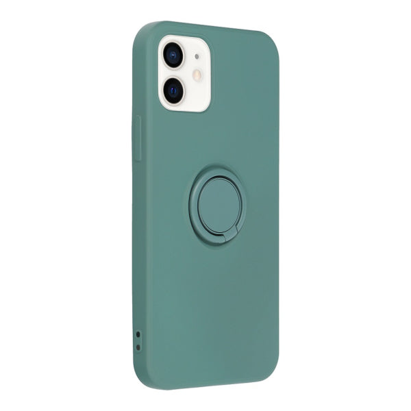 SENSO RING IPHONE 15 PLUS green backcover