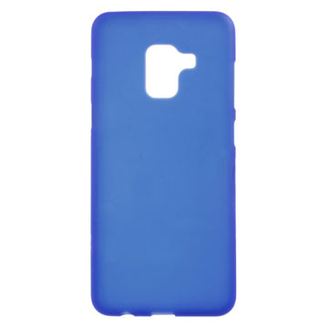 SENSO SOFT TOUCH SAMSUNG A8 PLUS 2018 blue backcover