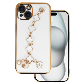 SENSO SPD CHAIN CROSS IPHONE 15 PLUS white