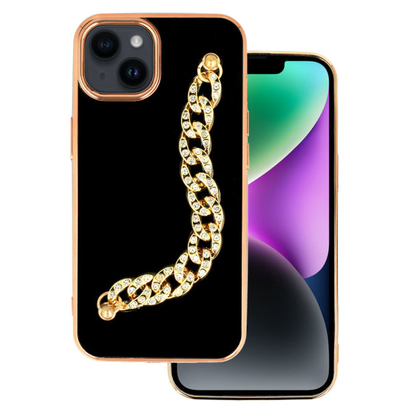 SENSO SPD CHAIN DIAMOND IPHONE 14 PLUS black