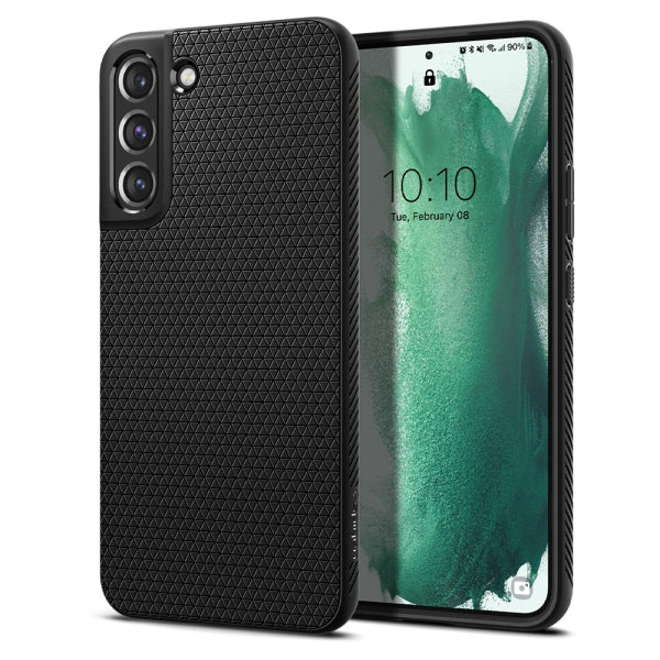 SPIGEN LIQUID AIR SAMSUNG S22 PLUS black backcover