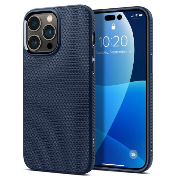 SPIGEN LIQUID AIR IPHONE 15 blue backcover