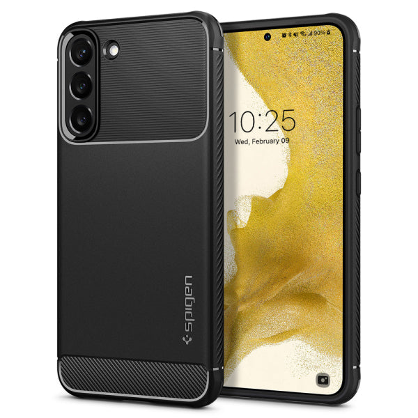 SPIGEN RUGGED ARMOR SAMSUNG S22 PLUS black backcover