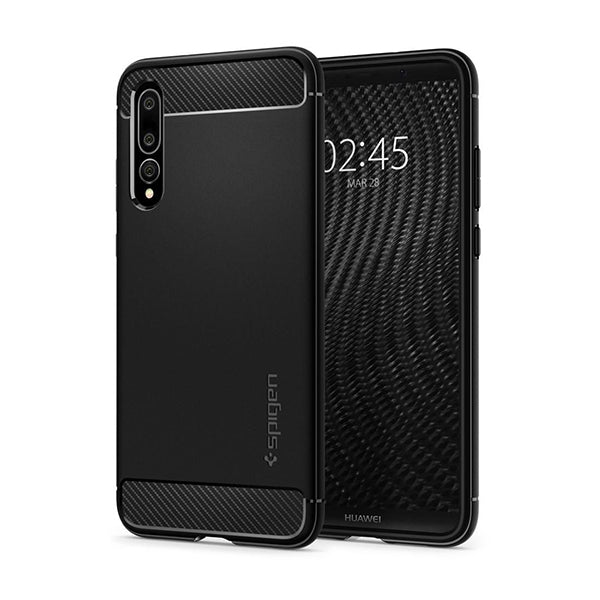 SPIGEN RUGGED ARMOR HUAWEI MATE 20 black backcover