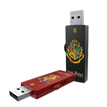 Emtec M730 Harry Potter Gryffindor & Hogwarts 16GB USB 2.0 Stick Πολύχρωμο