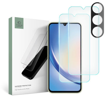 TECH-PROTECT SUPREME SET TEMPERED GLASS CAMERA + SCREEN SAMSUNG A34 5G