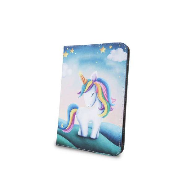 Unicorn Flip Cover Δερματίνης Πολύχρωμο (Universal 9-10.1")