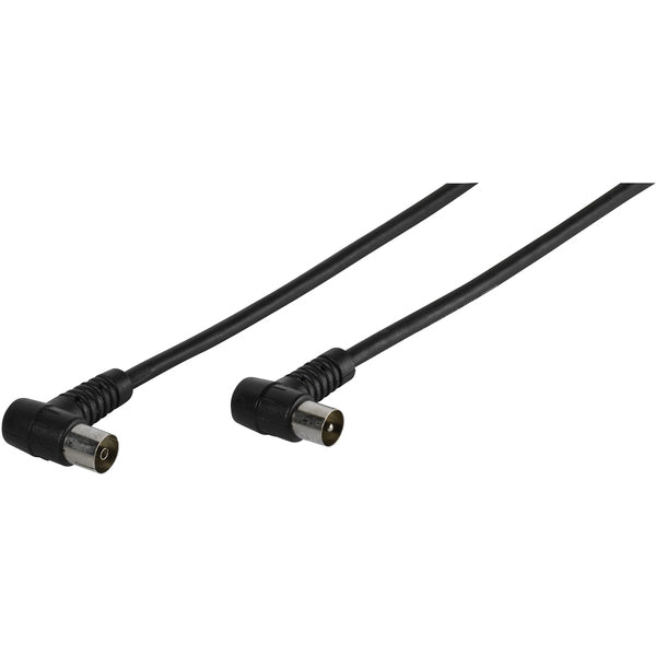 VIVANCO ANTENNA CABLE ANGLE 90dB black 1.5m