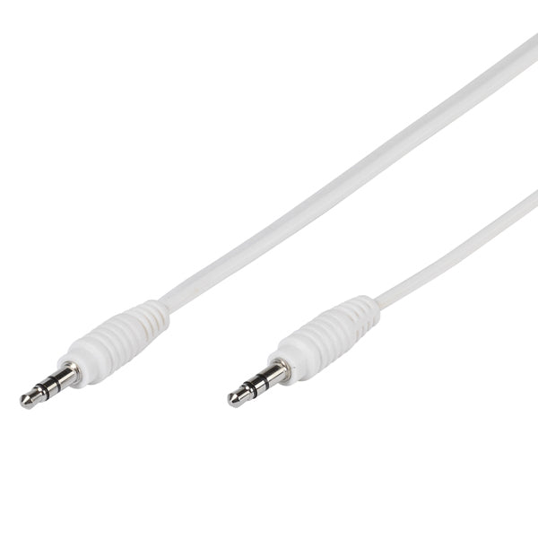 VIVANCO CABLE 3.5mm JACK TO 3.5mm JACK 1m white