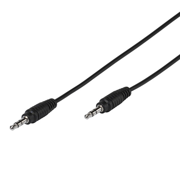 VIVANCO CABLE 3.5mm JACK TO 3.5mm JACK 1m black