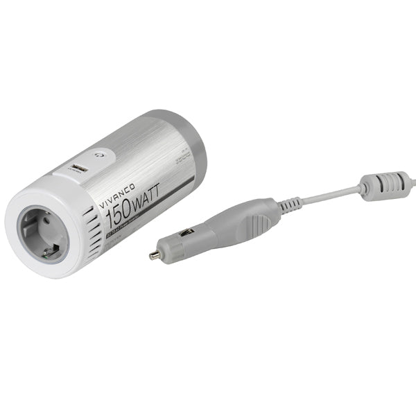 VIVANCO CAR POWER INVERTER DC/AC WITH USB 12V/230V 150W