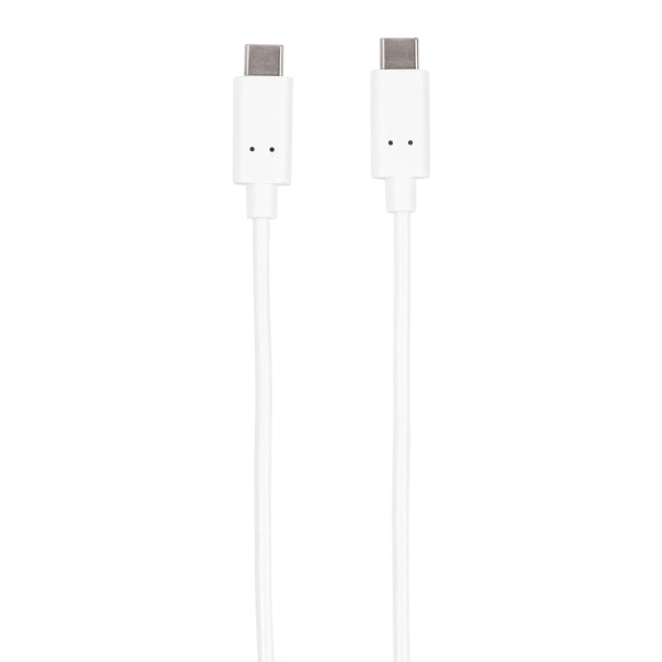 Vivanco Regular USB 2.0 Cable USB-C male - USB-C male Λευκό 2m (62251)