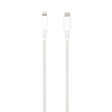 VIVANCO LONGLIFE MFI DATA CABLE TYPE C TO LIGHTNING 30W 1.5m white