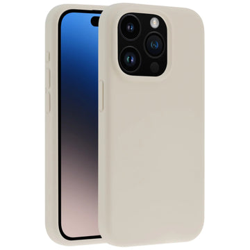 VIVANCO MAG HYPE COVER IPHONE 15 PRO beige backcover