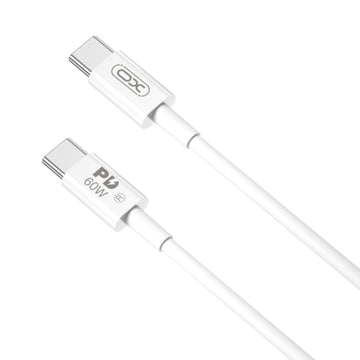 XO TYPE C TO TYPE C NBQ190A DATA CABLE 1m 60W white