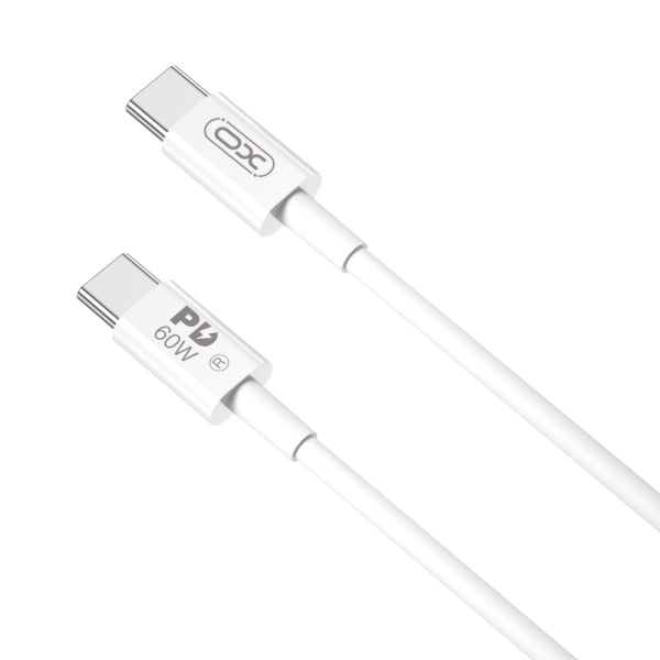 XO TYPE C TO TYPE C NBQ190B DATA CABLE 2m 60W white