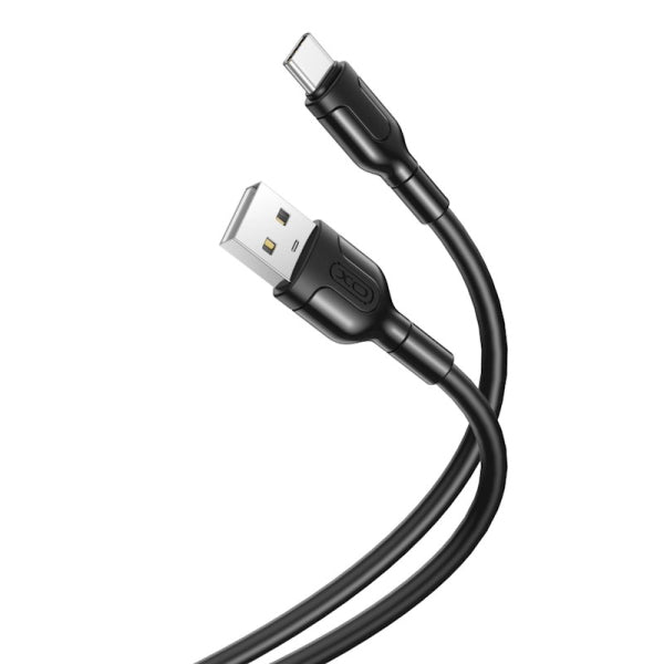 XO USB TO TYPE C NB212 DATA CABLE 1m 2.1A black