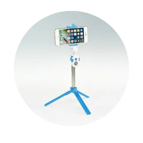 Z15 Selfie Stick με Bluetooth Μπλε