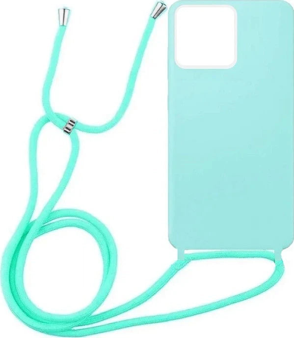 ΘΗΚΗ SOFT TOUCH COVER CASE WITH NECK STRAP iPhone 12 / 12 PRO.