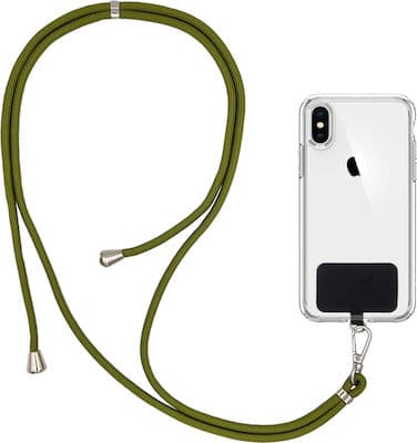Lanyard Λουράκι Λαιμού για Κινητά Χακί.