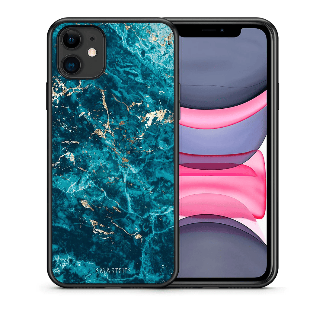 Marble Blue - iPhone 11 θήκη.