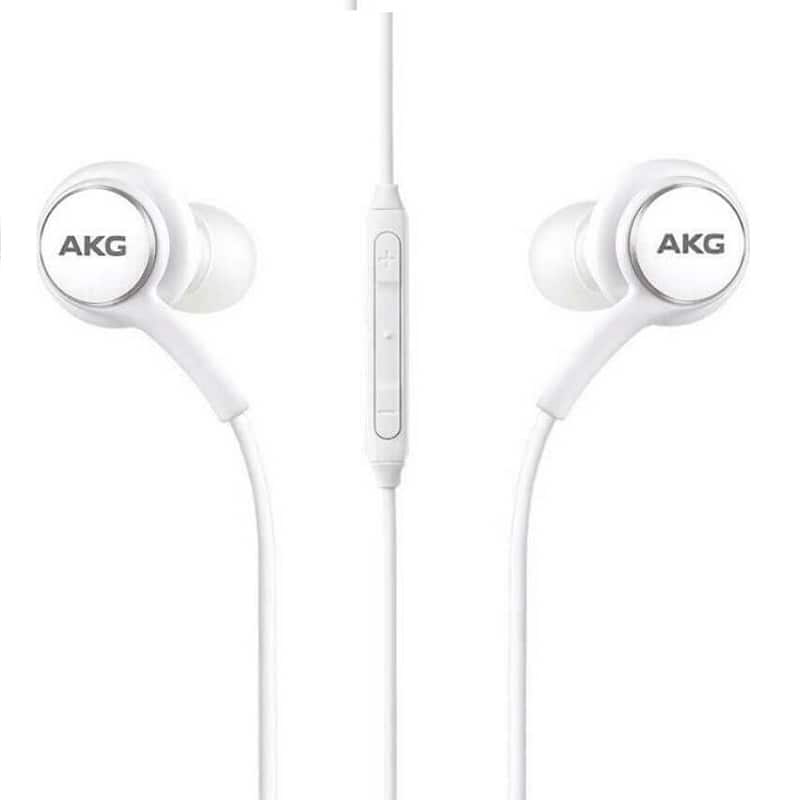 SAMSUNG AKG EO-IG955 Handsfree STEREO ΚΑΡΦΙ 3,5mm WHITE / BULK.