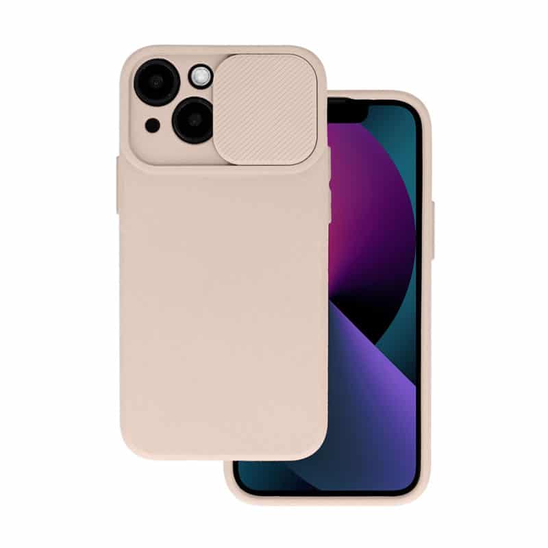 ΘΗΚΗ -Camshield Soft Case Back Cover (iPhone 11 pro max) beige.